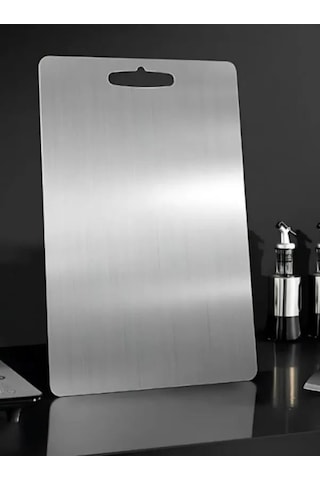 Erya Home Paslanmaz Çelik Antibakteriyel Kesme Tahtası Yüksek Kalite 24 x 36