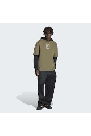 Adidas Elevated Gfx Erkek Yeşil Tişört Kw4406