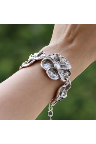 Primerocollection Gümüş Kaplama Bileklik N11.67960 Gri