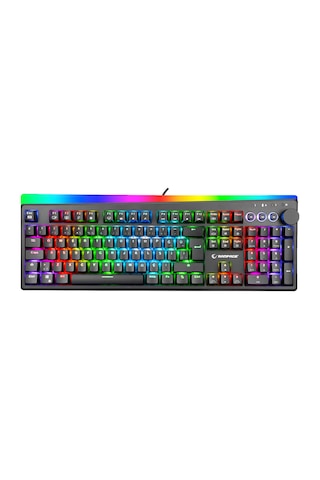 Rampage KB-R97 X-Tracer Mekanik RGB Aydınlatmalı RED Switch Gaming Oyuncu Klavye