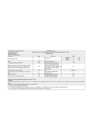 Vestel BMI 63122 Wifi Bulaşık Makinesi