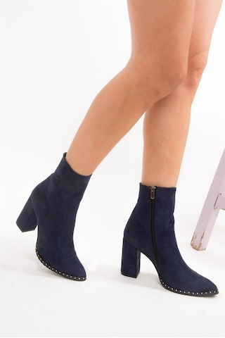 Fox Shoes Lacivert Kadın Bot C654088202