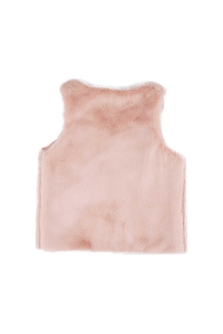 Best Kids Kız Çocuk Kürk Detaylı Yelek 001