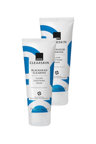 Siyah Noktaların Görünümü İçin Ferahlatan Arındırıcı Yüz Maskesi 75 Ml. İkili Paket