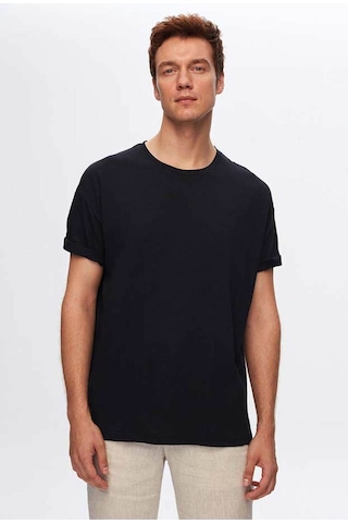 D's Damat Ds Damat Comfort Lacivert %100 Pamuk T-shirt 6HC14ORT02006 Lacivert