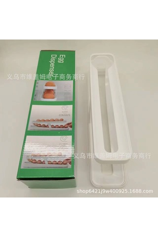 Ranyeek Beyaz Ev Fırınında Yumurta Saklama Kutusu - Ev Ve Mutfak İçin Kolay Kullanım, Dayanıklı Materyal Beyaz