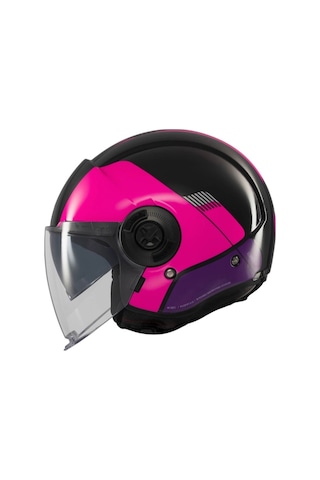 Mt Helmets Viale Sv S Advance B58 Kask Parlak Mat Pembe