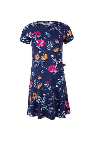 Brz Kids Kız Çocuk Elbise Çok Renkli Lacivert