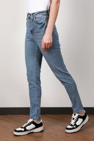 Giysa Kadın Yüksek Bel Skinny Jean Mavi