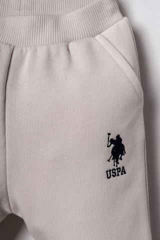 U.S. Polo Assn. Erkek Bebek Nakışlı Beyaz Uzun Kol Pijama Takım Usb3169-c-v5 Usb3169-c-v5