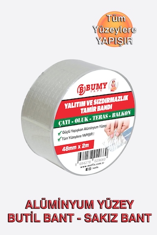 Yalıtım Ve Sızdırmazlık Tamir Bandı 48mm X 2mt