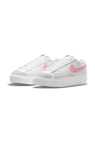Nike Blazer Low Platform Kadın Günlük Ayakkabı Dj0292-103-beyaz Beyaz