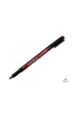 Edding 143b Asetat Kalem Kesik Uç 1-3 MM 10'lu Kutu Siyah