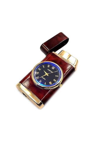 Saatli Pürmüzlü Gazlı Çakmak