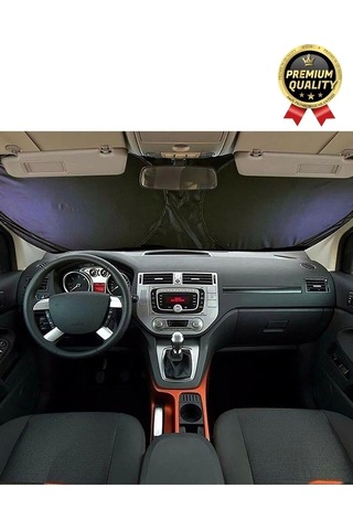 Ultra Dayanıklı Katlanabilir Ve Taşınabilir Uv Işık Engelleyici Çift Katmanlı Ön Cam Araba Güneşliği