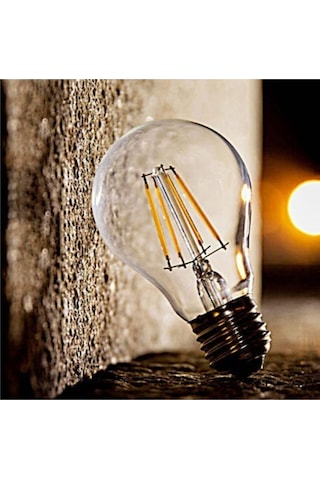 Osram Ledvalue 6,5W (60W) Rustik Led Ampul Sarı 2700K - E27 Duy