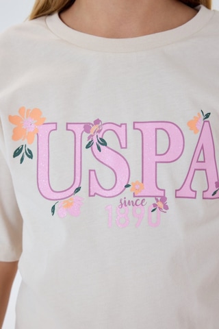 U.s. Polo Assn. Kız Çocuk Beyaz Pijama Takım Us2503-c-v1 Beyaz