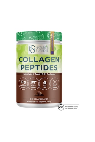 Nature's Supreme Çikolata Collagen Peptides Powder 400 G