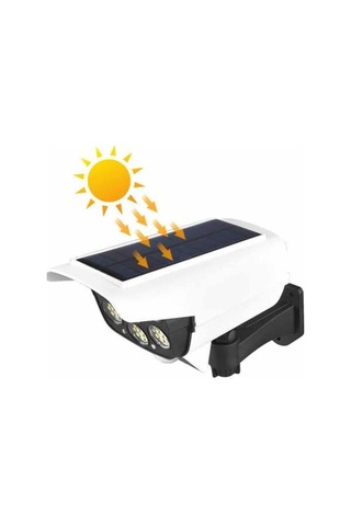 Led Lamba-güneş Paneli Destekli Uzaktan Kumandalı Solar Led Lamba Sarı