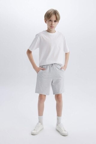 DeFacto Erkek Çocuk Esnek Belli Cepli Pike Şort B5866A825SMGR400