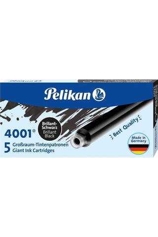 Pelikan 5'li Gtp5 Uzun Kartuş Siyah