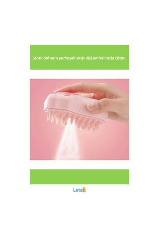 Sevimli Pati Tasarımlı Buharlı Tarak İle Kedinizin Tüylerini Rahatça Temizleyin