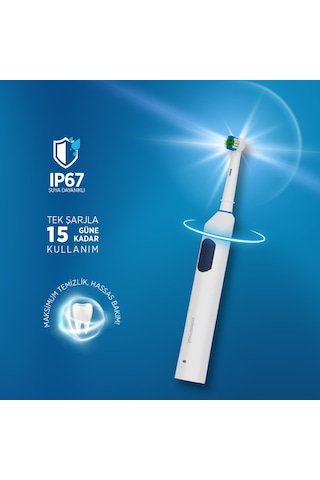 Polosmart Psc82 Şarjlı 5 Modlu Ip67 Suya Dayanıklı Diş Fırçası Navy Şarjlı