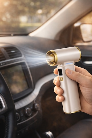 Mioji AD72 Pro 8000MAH 150000RPM Taşınabilir Güçlü Hava Üfleme Cihazı - Beyaz