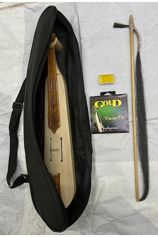 Kelebek Ağacı Karadeniz Kemençe Atkılı Yay+ 1 Takım Kemençe Teli + Reçine + Kılıf Dahildir