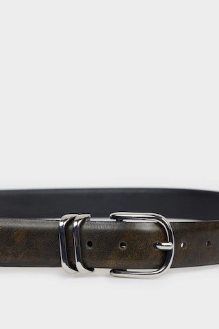 Defacto Kadın Oval Toka Suni Deri Jean Kemeri F3284axnsbn66 Kahve