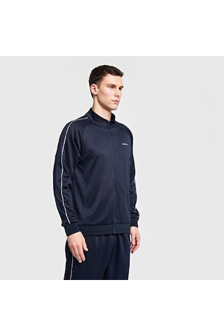 Lescon Erkek Fermuarlı Sweatshirt 26b-1041 Lacivert