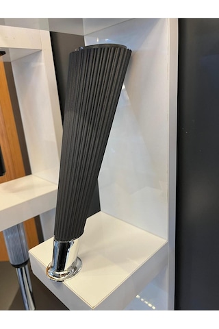 Suit Sert Plastik Ayak 23 Cm Füme+krom Renk Koltuk Ayağı Tv Ünite Modern Mobilya Dolap Komidin