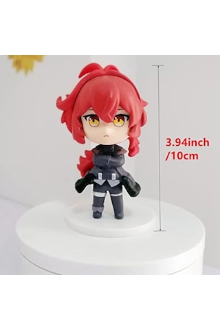 Genshin Impact Diluc Ragnvindr Mini Figür - 10 Cm Anime Aksiyon Figürü
