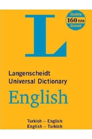 Langenscheidt's / Turkish - English / English - Turkish - Prof. Dr. H.-J. Kornrumpf - Altın Kitaplar Langenscheidt's / Turkish - English / English - Turkish - Prof. Dr. H.-J. Kornrumpf - Altın Kitaplar