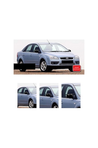 Ford Focus 2 Batman Yarasa Ayna Kapağı Piano Black 2004-2008