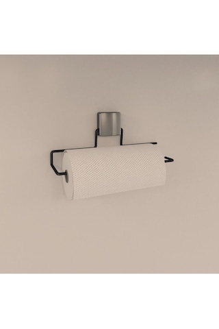 Decorev Dekoratif Dc-4776 Krom Rulo Havlu Askı Modern Banyo Akses