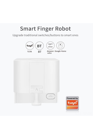 Shineyee Akıllı Ev Kontrolü İçin Bluetooth Parmak Robotu - Tuya Uyumlu, Sesli Komut Ve Otomasyon Desteği