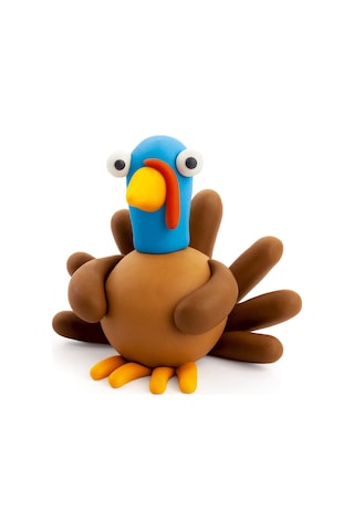 Hey Clay Hava İle Kuruyan Kil 6'lı Kutu - Çiftlik Kuşları Civciv, Hindi, Horoz