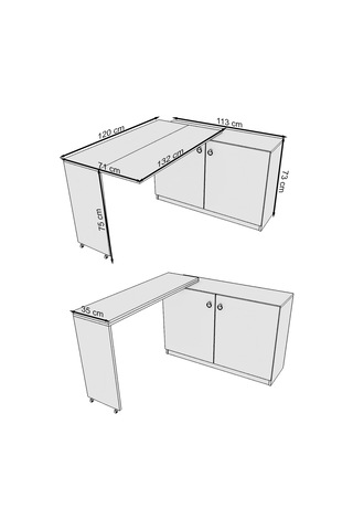 Flor Yemek Masası Mutfak Masası