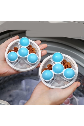 Büro Ev Ofis Yazlık Hijyeni İçin Tekli Çamaşır Makine Tüyü Toplar Yıkanır File Aparat