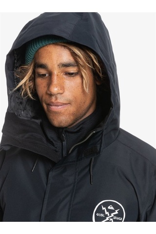 Quiksilver İn The Hood Jk Erkek Mont - KVJ0 Siyah