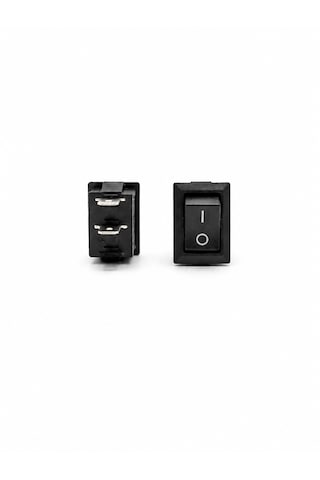Mini Kare Işıksız On/off Anahtar Switch 2 Pin 50 Adet Küçük Boy Aç-kapa Işıksız Siyah Anahtar Ic-125b 3a/6a/125v
