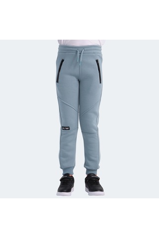 Slazenger LAMYA Çocuk Fermuar Cepli Mavi Eşofman Altı