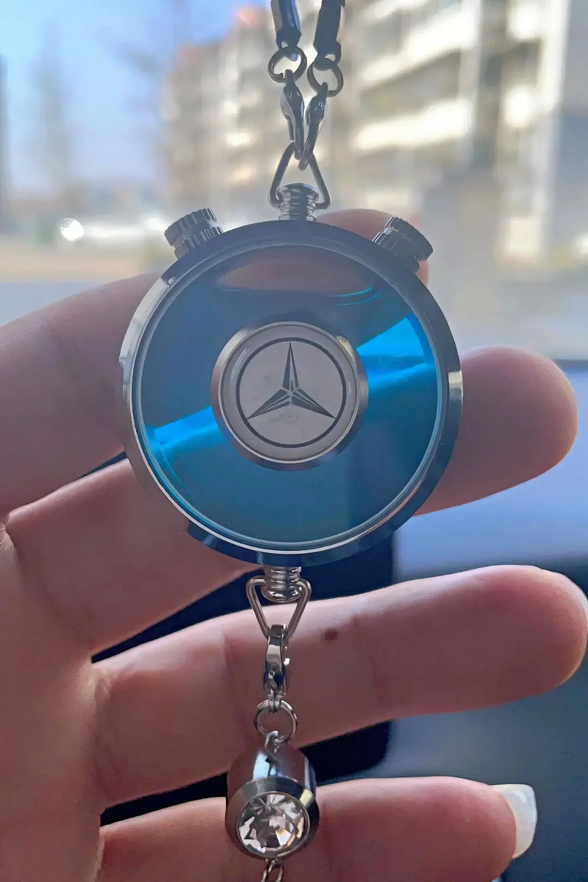 Markaya Özel Doldurulabilir Oto Arma Koku - Mercedes Asma Koku