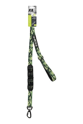 M-pets Flex Köpekler İçin Şok Emici Gezdirme Kayışı Kamuflaj 120 Cm 244-58047.01 Çok Renkli