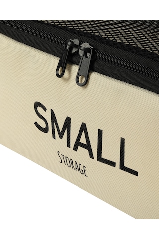 Madame Coco Eva Bavul İçi Düzenleyici Dznl0000000005 25x16x10 CM - Krem Bej