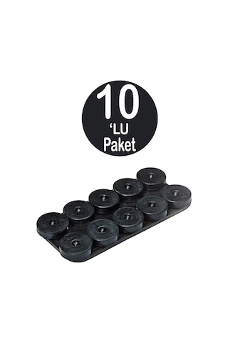 Yanmaz Musluk Contası 10'lu Paket Haykar Isıya Erimeye Dayanıklı Kauçuk Conta 16mm Salmastra Çeşme Lastiği