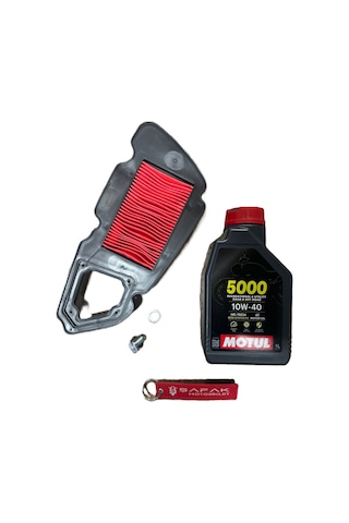 Kanuni Mati 125 Hava Filtresi Motul 5000 Bakım Seti