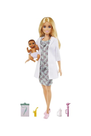 Mattel Barbie Bebek Doktoru Seti GVK03