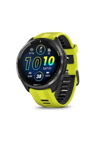 Garmin Forerunner 965 - Karbon Gri Dlc Titanyum Sarı Siyah Garmin Türkiye